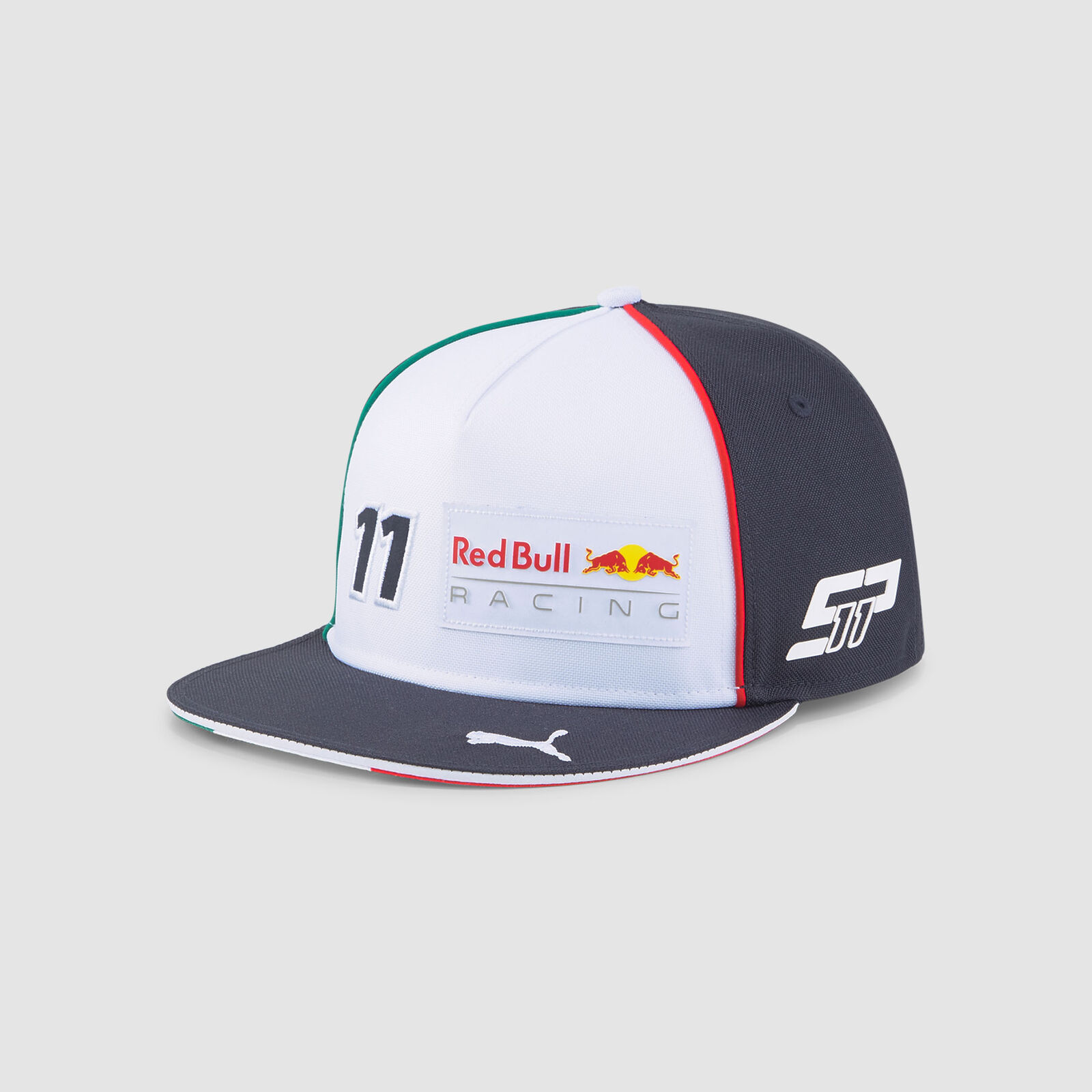 Casquette Sergio Perez n°11 Red Bull Racing 2022 visière plate