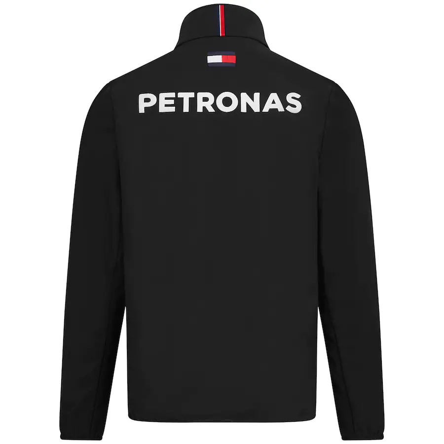 Veste softshell Mercedes AMG Petronas Team 2022 noir vue dos