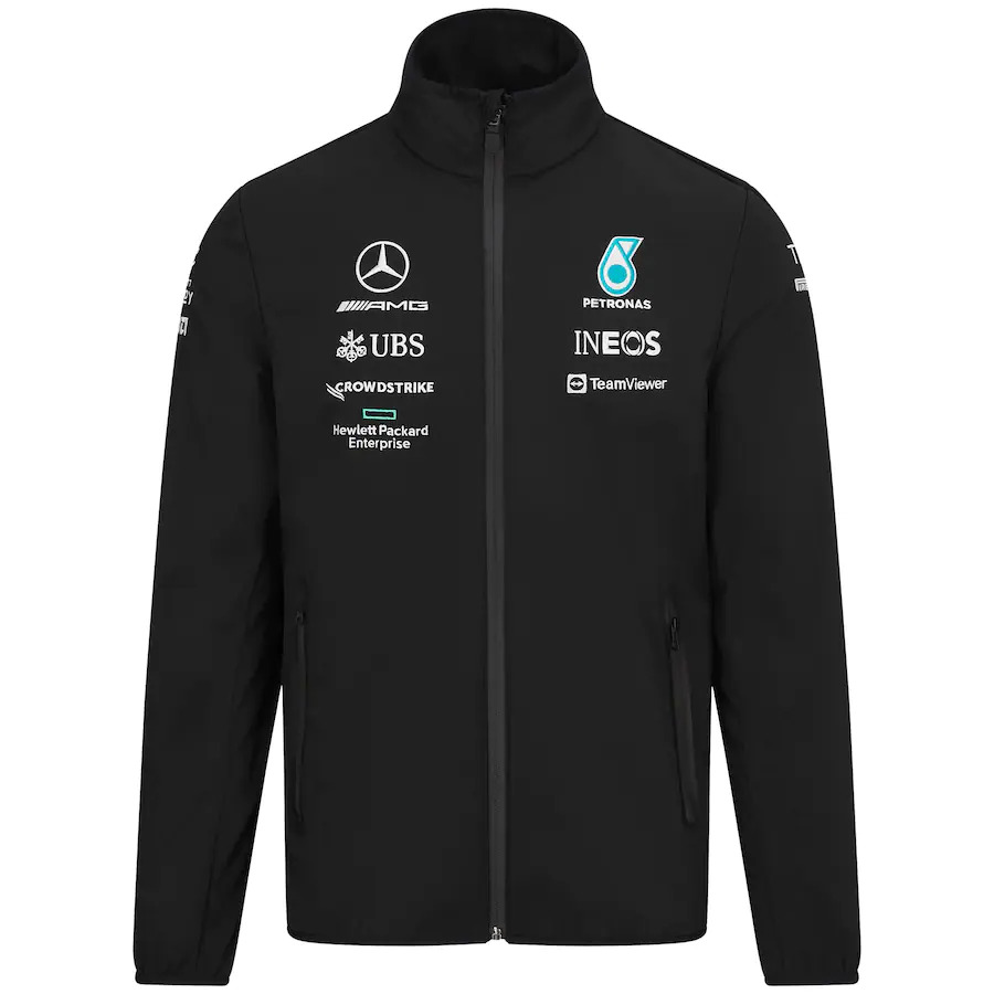 Veste softshell Mercedes AMG Petronas Team 2022 noir