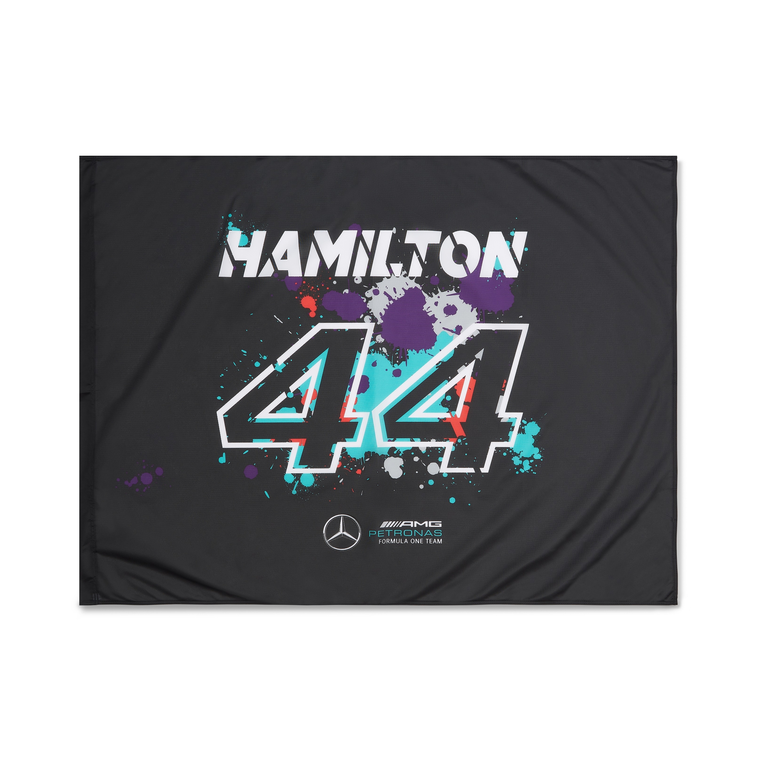 Drapeau Lewis Hamilton n° 44 Mercedes AMG Petronas 2022