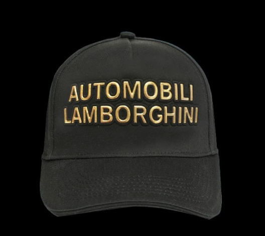 Casquette Lamborghini Noir Or