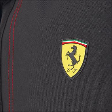 Sac à dos Ferrari Race 2022 PUMA noir vue logo Ferrari