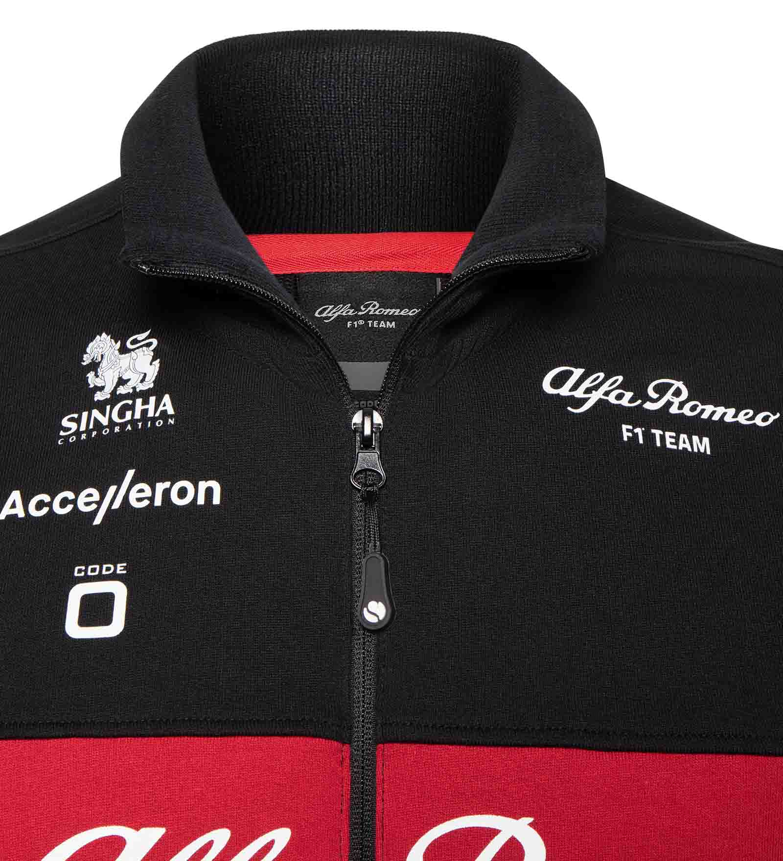 Sweat Alfa Romeo F1 Team 2023 zoom poitrine