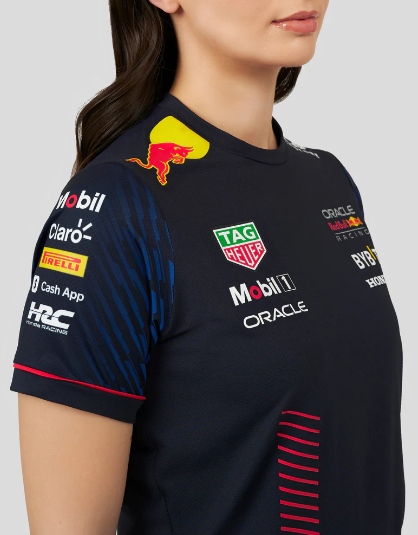 T-shirt Red Bull Racing Team 2023 pour femme vue zoom côté droite
