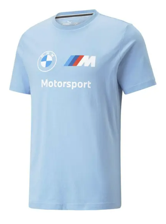 T-shirt BMW M Motorsport Puma blanc / gris / bleu / rouge - homme