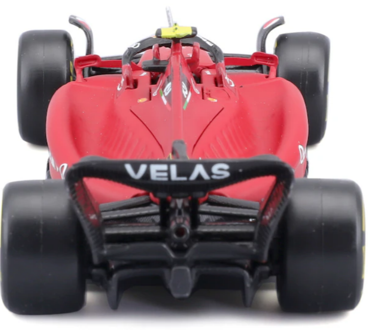 Bburago Carlos Sainz n° 55 Scuderia Ferrari 2022 vue arrière