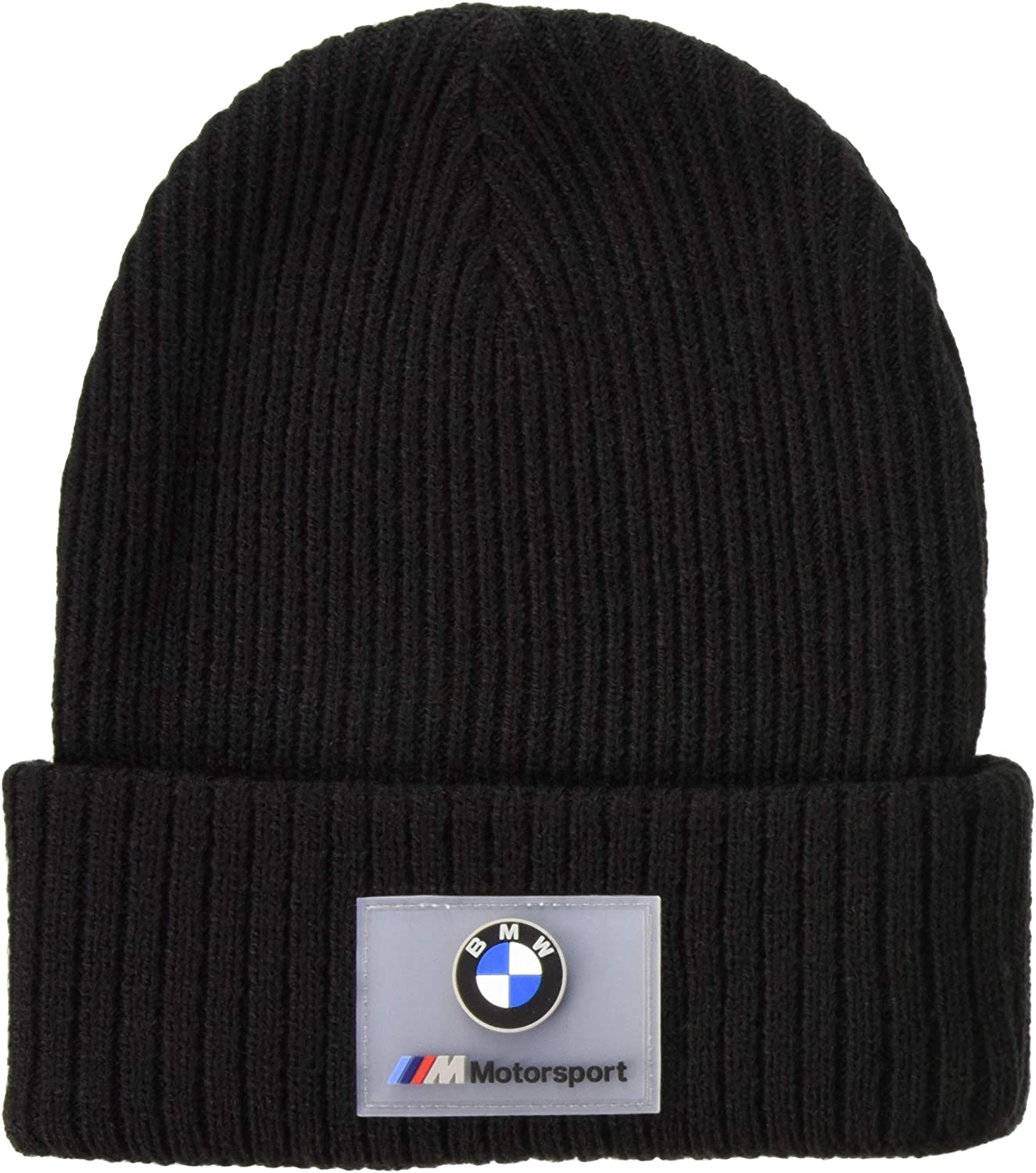 Bonnet PUMA BMW noir vue logo BMW