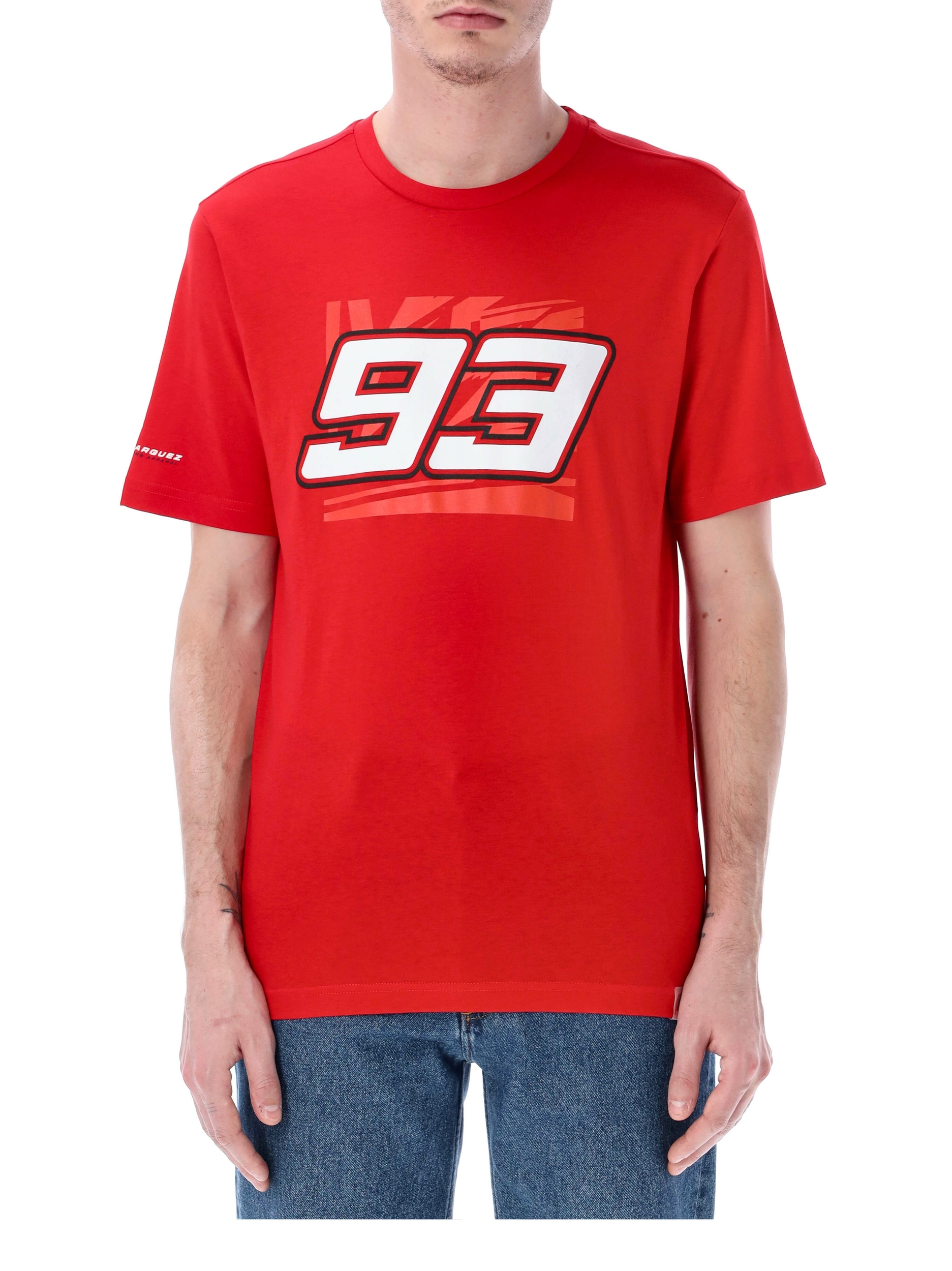 T-shirt Marc Marquez rouge 93