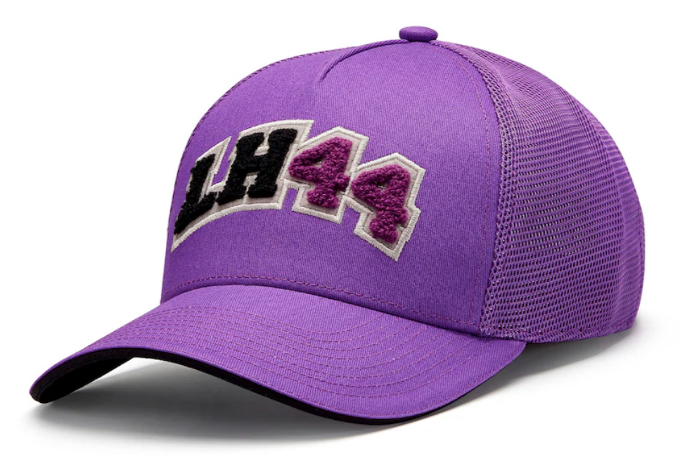 Casquette Lewis Hamilton LH44 Trucker violet 2023 vue profil
