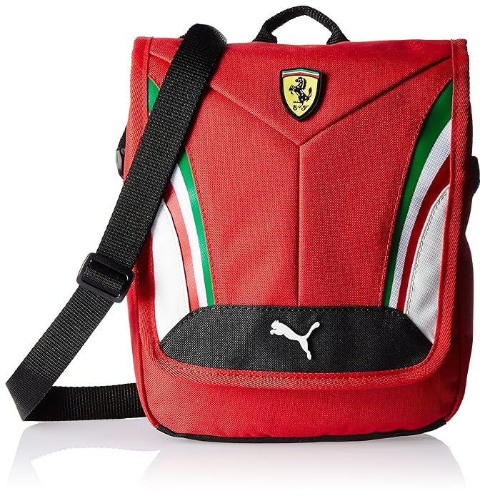 Sacoche Ferrari Puma Rosso Corsa vue devant