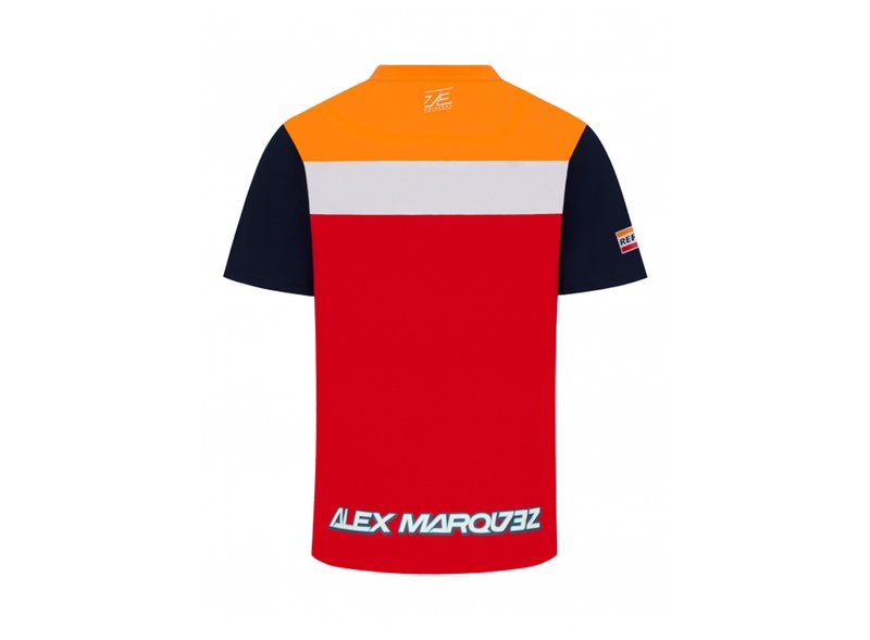 T-shirt homme Repsol Alex Marquez 73 rouge vue dos