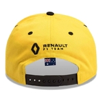 Casquette Renault F1 2019 Ricciardo jaune vue arrière