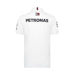 Polo Mercedes AMG Petronas Team blanc vue dos