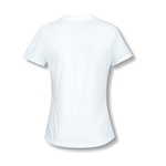 T-shirt femme Alpha Tauri blanc vue dos