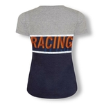T-shirt femme KTM Red Bull Racing Team Letra bicolore bleu et gris vue dos