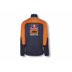 Veste softshell homme KTM Red Bull Racing Team bicolore bleu marine et orange vue dos