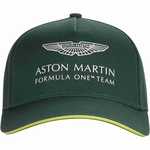 Casquette Aston Martin F1 vert vue face