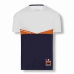 T-shirt KTM Red Bull Fletch bleu marine et blanc vue devant