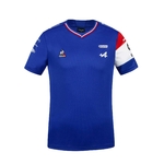 T-shirt maillot enfant ALPINE F1 Esteban Ocon 31 bleu vue devant