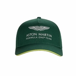 Casquette enfant Aston Martin F1 vert vue face