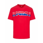 T-shirt homme Honda HRC rouge vue devant