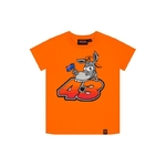 T-shirt enfant Jack Miller 43 orange vue devant
