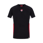 T-shirt homme Ducati Corse noir insert vue devant