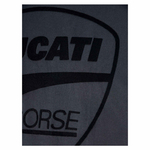 T-shirt homme Ducati Corse noir vue zoom logo
