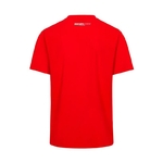 T-shirt homme Ducati Corse rouge vue dos