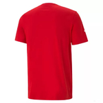 T-shirt homme Scuderia Ferrari drapeau à damier rouge vue dos
