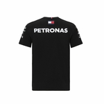 T-shirt enfant Mercedes AMG Petronas Team noir vue dos
