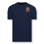 T-shirt KTM Red Bull Racing Team Backprint bleu vue devant KTM22019