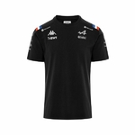 T-shirt Alpina F1 2022 Kappa noir vue devant