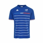T-shirt Alpine F1 2022 Esteban Ocon 31 bleu vue devant