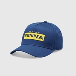 Casquette Ayrton Senna bleu et jaune vue profil gauche 701218115