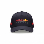 Casquette Red Bull Racing 2022 bleu maringe avec bande rouge vue face