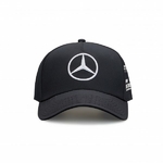 Casquette enfant Mercedes AMG Petronas Formula One Team noir vue face