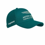 Casquette Aston Martin F1 Team 2022 vert vue profil