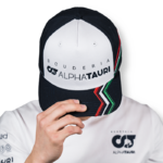 Casquette Alpha Tauri GP Monza, Italie 2022 vue du haut