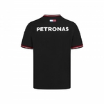 T-shirt enfant Mercedes AMG Petronas Team 2022 noir vue dos