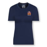 T-shirt femme KTM Red Bull bleu marine 2022 vue devant KTM22033