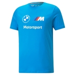 T-shirt BMW Puma Motorsport 2022 bleu vue devant