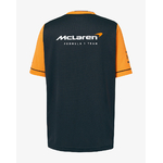 T-shirt McLaren Team 2022 orange gris vue dos