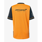 T-shirt McLaren Team 2022 gris orange vue dos
