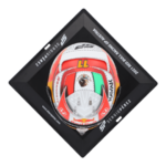 Mini casque Sergio Perez GP Autriche 2021 Red Bull Racing échelle 1.4 vue au dessus