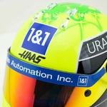 Mini casque Mick Schumacher 2021 Haas