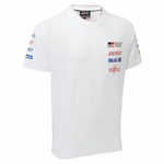 T-shirt Toyota Gazoo Racing WEC Team blanc vue profil