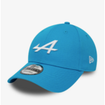 Casquette Alpine F1 Team 2023 Essential New Era 9Forty bleu vue profil gauche