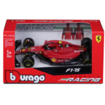 Bburago Carlos Sainz n° 55 Scuderia Ferrari 2022 vue boite