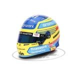 Mini Casque 2023 Fernando Alonso Aston Martin F1 vue profil